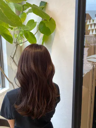 ロング 韓国ヘア🕊村上 ののこ🕊のヘアスタイル