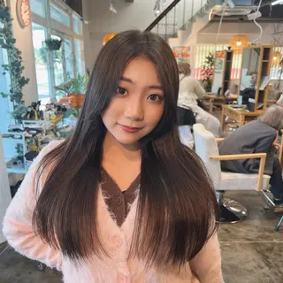 カラー くまざき　なな /メンズモデル募集のヘアスタイル