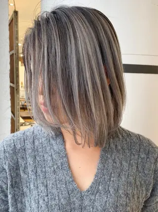 ミディアム カラー welring hair salonのヘアスタイル