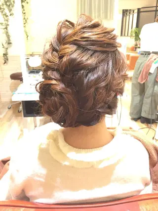 ロング ヘアアレンジ 鈴木 亜実のヘアスタイル