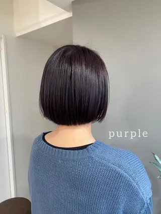 ショート カラー ヘアアレンジ ボブ /ニュアンス/ satomi🧸💖のヘアスタイル