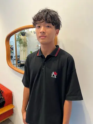 ショート メンズ ナガミ ショウのヘアスタイル