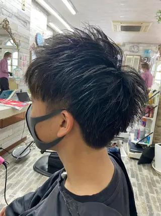 ショート メンズ 大坪 拓斗のヘアスタイル