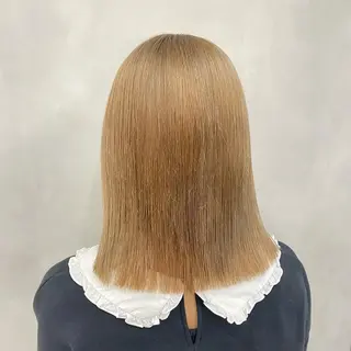 ミディアム カラー 🩵ブリーチカラー 🐈MIORI🩵のヘアスタイル