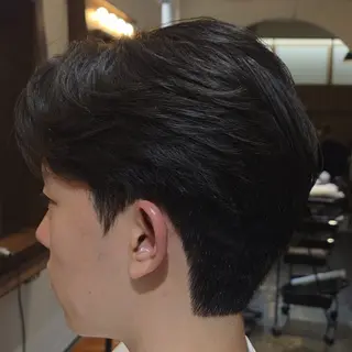 ショート パーマ RYU/毛流れパーマ /前髪立ち上げ⚡️のヘアスタイル