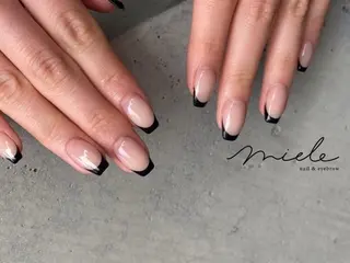 ネイル miele【ミエレ】 海外シンプルデザインのネイルデザイン
