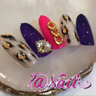 ネイル 小尾 栞のネイルデザイン