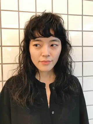 ミディアム パーマ 🌈前田 潤 /ショート/レイヤーのヘアスタイル