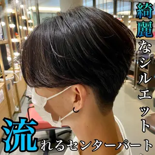 ショート メンズ unopulir 景山　凌のヘアスタイル
