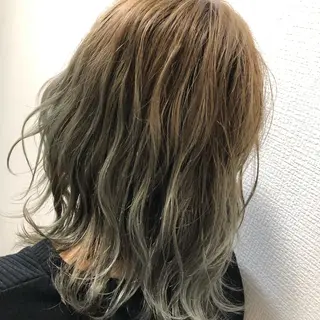 セミロング カラー メンズ 神山 大樹✂︎宇都宮江曽島のヘアスタイル