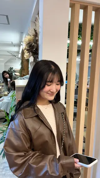 ロング カラー haruna🌼 暖色♡透明感カラー♡のヘアスタイル