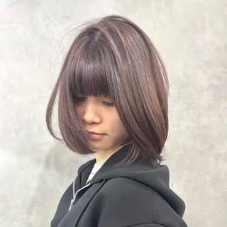 ショート きぃちゃん/カラー 特化/いろあそび🦋のヘアスタイル