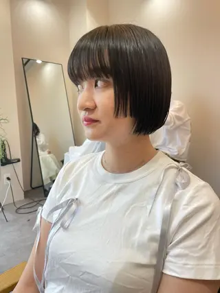 ショート ボブ/髪質改善/ soiナカジママドリのヘアスタイル