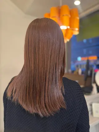 セミロング NICCOLO室見 Erinaのヘアスタイル