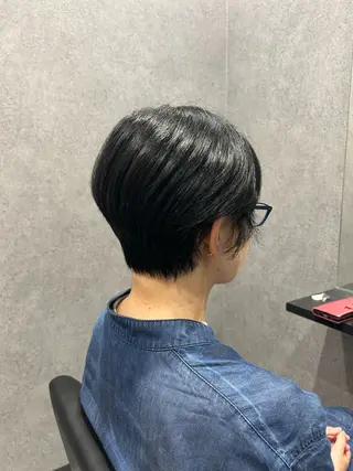 ショート 佐野 彩音のヘアスタイル