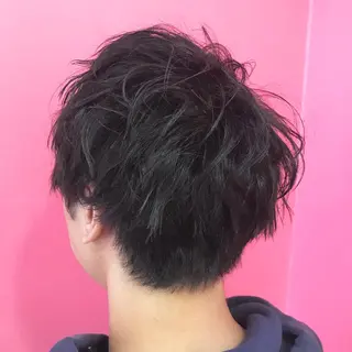ショート メンズ Vir by browのヘアスタイル