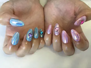 ネイル 💎🐰 saki. m 🐰💎のネイルデザイン