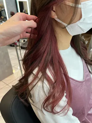 カラー SALOWIN栄 高須大貴のヘアスタイル