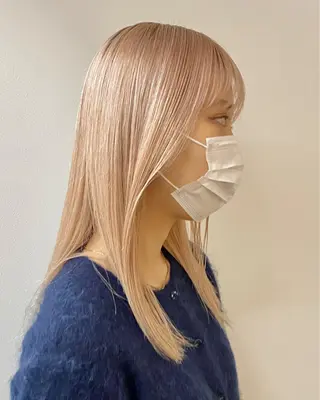 ミディアム カラー 無料カットモデル募集 🌱ひょうがのヘアスタイル