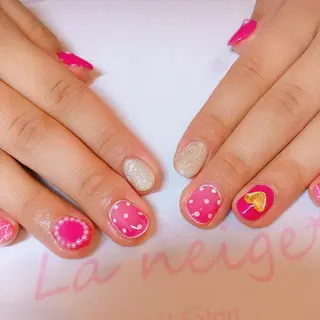 ネイル La neige* yuki 🐩🌙のネイルデザイン