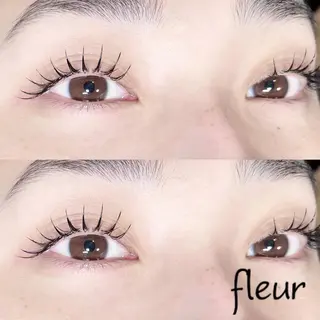 マツエク・マツパ 🍀fleur🍀 束感/ワンホン/杉浦のマツエク・マツパデザイン