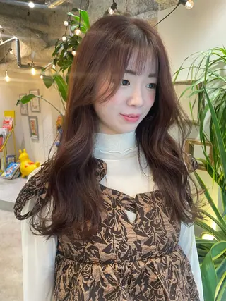 ロング 透明感カラー 🦋AYAのヘアスタイル