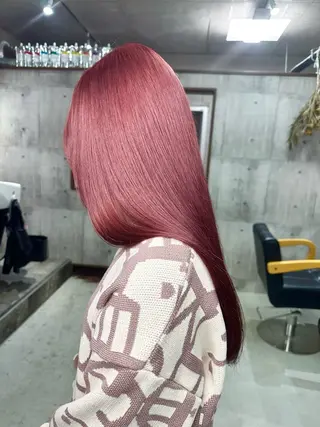 ロング カラー かずくん🦩名古屋 ハイトーン/レイヤーのヘアスタイル