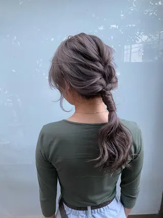 ロング 髙橋 玲渚のヘアスタイル