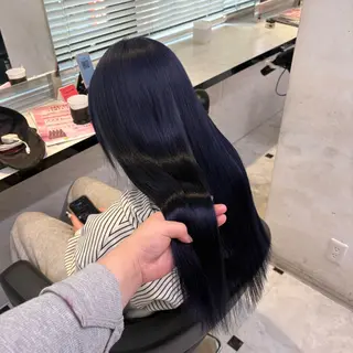 ロング カラー 透明感ベージュカラー 🪞上野🪞AIのヘアスタイル