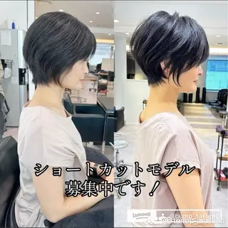 ショート 大人ショート特化/ カットモデル/表参道のヘアスタイル