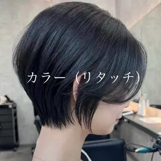 カラー 🍀火曜以外予約⭕ 安藤澪央☘️のヘアスタイル