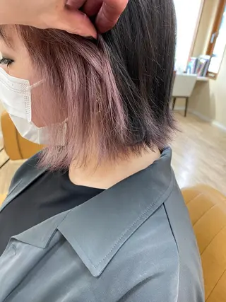 カラー SALOWIN栄 高須大貴のヘアスタイル
