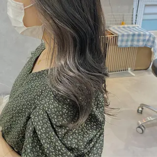 ロング カラー ブリーチ指名 NO1🌈SAKIのヘアスタイル