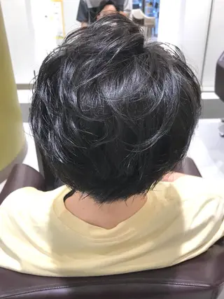 カラー メンズ へアーサロン ソシエのヘアスタイル