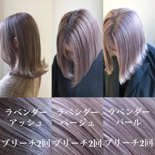 ミディアム カラー レイヤー⭐️カラー ⭐️平川雅史のヘアスタイル