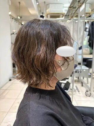 ミディアム ショートカット/ カラーARAI🫧のヘアスタイル