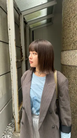 ミディアム RUNA⭐️レイヤー /ボブ/似合わせ⭐️のヘアスタイル