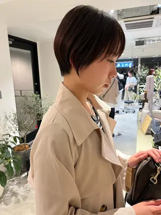 ショート カラー ヘアアレンジ 一箭 恵梧/ロングヘアのヘアスタイル