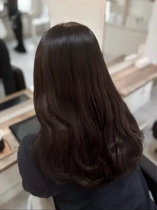 セミロング カラー 草津美容室🪽 Coconeのヘアスタイル