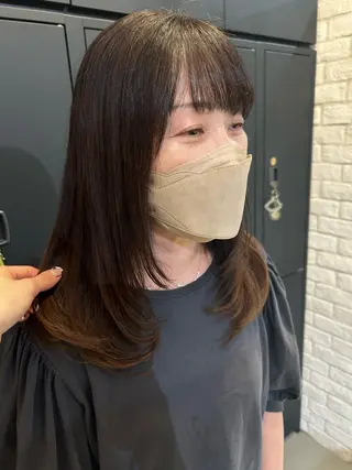セミロング 🕊️柳谷 壽里🕊️のヘアスタイル