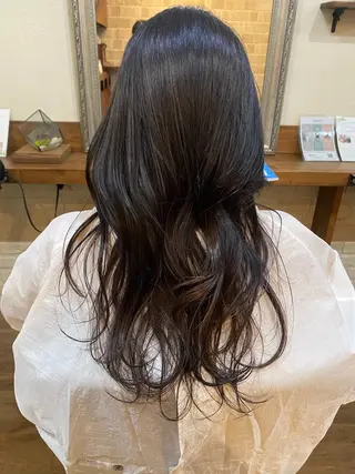 ロング 肥田 夕蘭のヘアスタイル