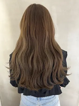 ロング カラー Larry所属・Larry🌼中下 美香のヘアスタイル