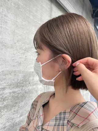 ショート マキノ キョウカのヘアスタイル