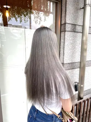 ロング カラー 🫧ヒシダアキ taboo.i🫧のヘアスタイル