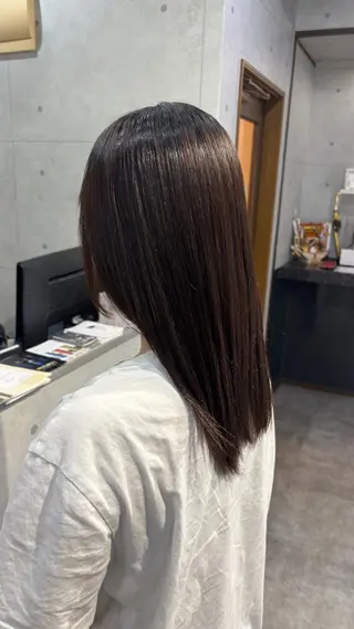 ミディアム REVE美容室 REVEマツエクのヘアスタイル