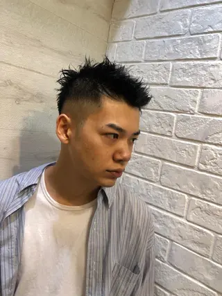 メンズ メンズカット クドウユウキのヘアスタイル