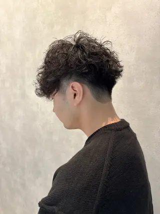 ショート パーマ メンズ 宮嶋 勇輔のヘアスタイル