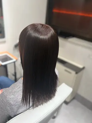 髪質改善/縮毛矯正 堂下寧音のヘアスタイル
