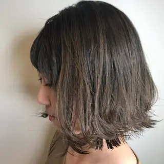 ショート カラー 烏丸韓国ヘア🇰🇷 ayaka🎀のヘアスタイル