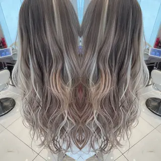 ロング 西川 夕奈のヘアスタイル